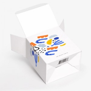 Яркая абстрактная подарочная коробка